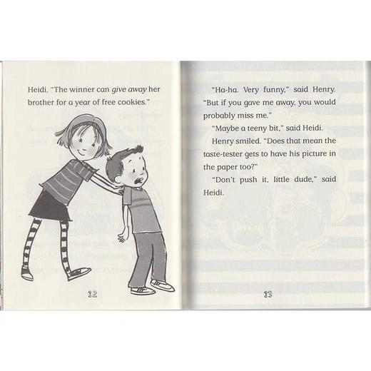 【直播专享·宝莉爹书单5-10岁】Heidi Heckelbeck 小女巫海蒂4册套装 儿童英语初级章节书小说 商品图5