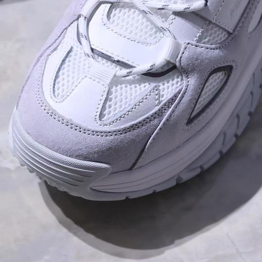 B1ZDB3118太平鸟男装2021秋新款休闲舒适百搭白色厚底网面老爹鞋 商品图3