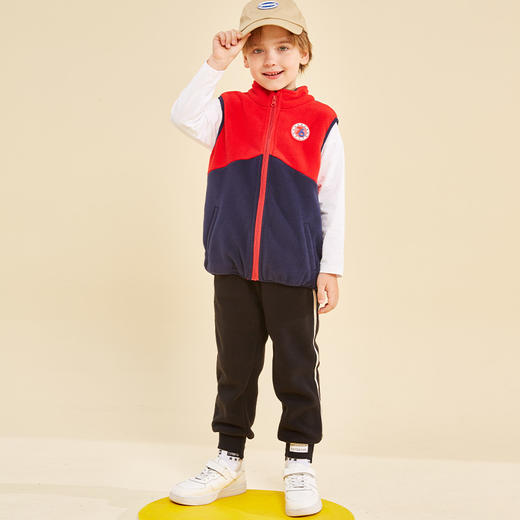 【常青藤专用】龙之涵反季清仓摇粒绒保暖卫裤 商品图8