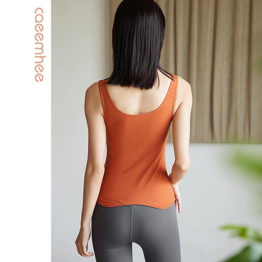 【断码捡漏】卡益瑜伽美背裸感背心KL03912 商品图2