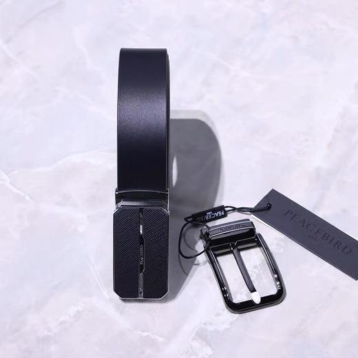 太平鸟男2021秋季新款时尚商务腰带皮带潮B1YEB3131 商品图3