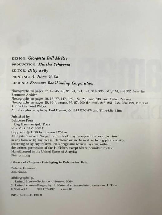 德斯蒙德·威尔科克斯《美国人》 数百幅插图 精装16开 商品图3