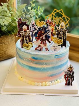 糯米打印动漫人物奶油蛋糕 下单前请仔细阅读商品详情