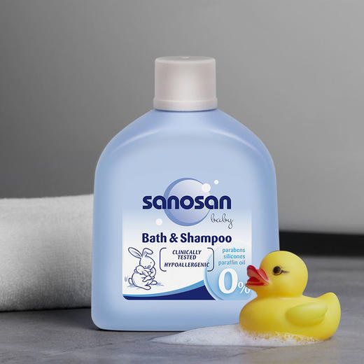 dx 哈罗闪婴儿净护二合一洗发沐浴露 小包装便携装 50ml 商品图2