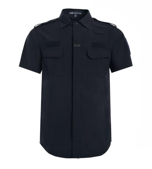 夏季速干作训短袖上衣-四面弹-藏蓝 商品图0