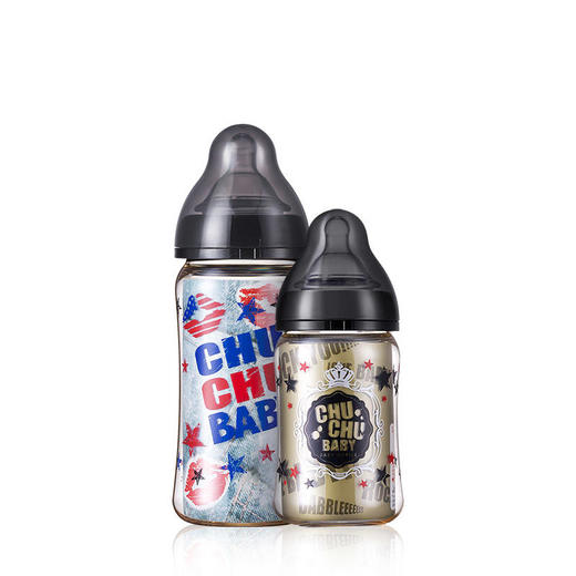 【双十一特价】日本原装进啾啾chuchu可爱妈妈宽PPSU奶瓶初生防胀气 商品图1