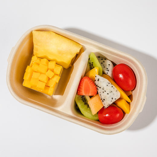 【果缤纷蛋糕盒子】芒果慕斯、芒果班戟、多种鲜果装满盒子（佛山） 商品图2