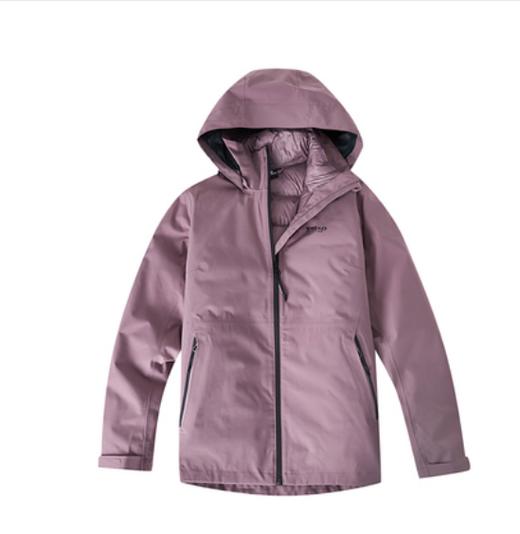 探路者女士套羽绒冲锋衣TAWI92772 商品图0