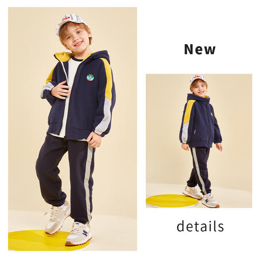 【24年反季特价清仓】龙之涵 亲子款儿童贴边摇粒绒卫裤 中大童早春保暖长裤 A类面料抗静电 商品图8