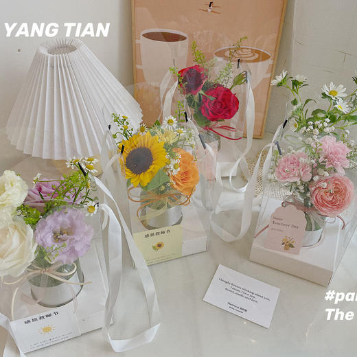 感谢“栽培” · 手提瓶花  送瓶刷 商品图0