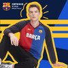 巴塞罗那足球俱乐部商品丨巴萨新款POLO衫运动休闲红蓝拼长袖Polo 商品缩略图0