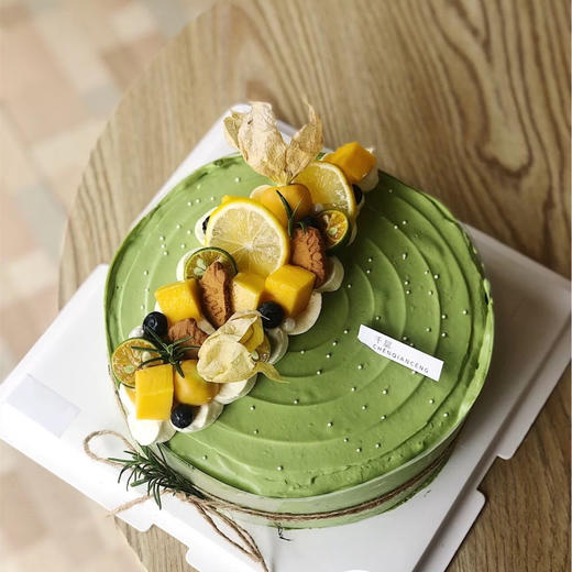 【邂逅抹茶千层】热卖款叮当CAKE生日蛋糕-进口奶油 商品图0