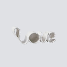 NS家居nsfurniture手工装饰品花器NSDE-DM-LOVE*White