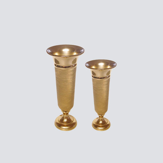 NS家居nsfurniture进口金属喇叭口花瓶NSDE-134771A*Brass/134771B*Brass 商品图0