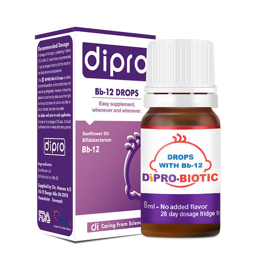 迪辅乐dipro Bb12益生菌  1盒装 8ml/瓶 商品图1