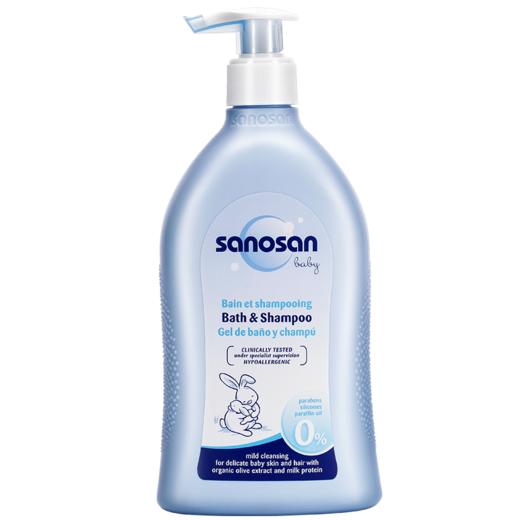 dx 哈罗闪婴儿净护二合一洗发沐浴露 儿童洗发水洗护宝宝新生儿 500ml 商品图0