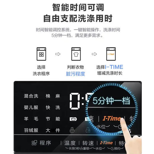 美的（Midea）洗衣机MG100S31DG5 商品图5