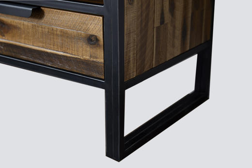 NS家居nsfurniture家居客厅进口铁艺实木复合电视柜/边柜NSCB-ELE L01-165 商品图5