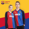 巴塞罗那足球俱乐部商品丨巴萨新款POLO衫运动休闲红蓝拼长袖Polo 商品缩略图3