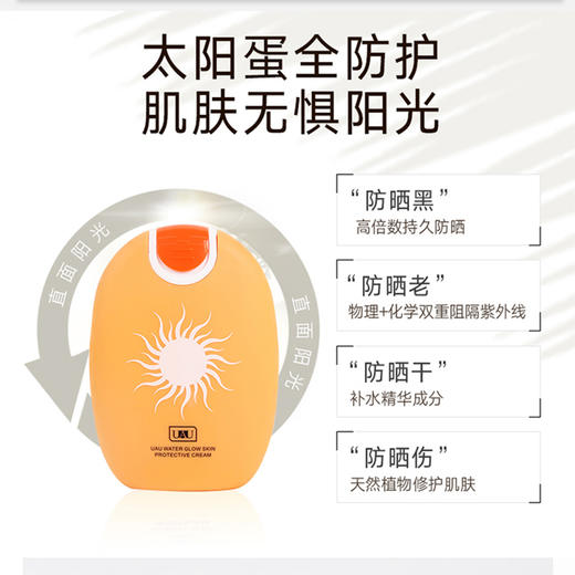 MMT 泰国UAU太阳蛋防晒隔离霜80gSPF50+ 商品图1