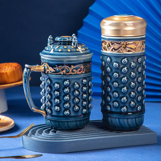 【礼盒套装】乾坤随身杯+高杯礼盒套装 330ml双层/360ml 商品图3