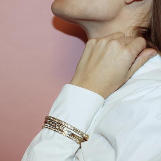 北京仓｜Dyrberg Kern-Arletta-椭圆形 手镯［丹麦设计师］ 商品图4