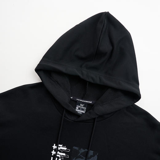 361度男士连帽衫印花套头卫衣552136802 商品图3