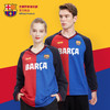 巴塞罗那足球俱乐部商品丨巴萨新款POLO衫运动休闲红蓝拼长袖Polo 商品缩略图2