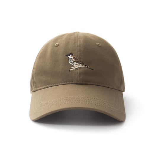 chichaqu全棉鸭舌帽 刺绣麻雀 商品图0