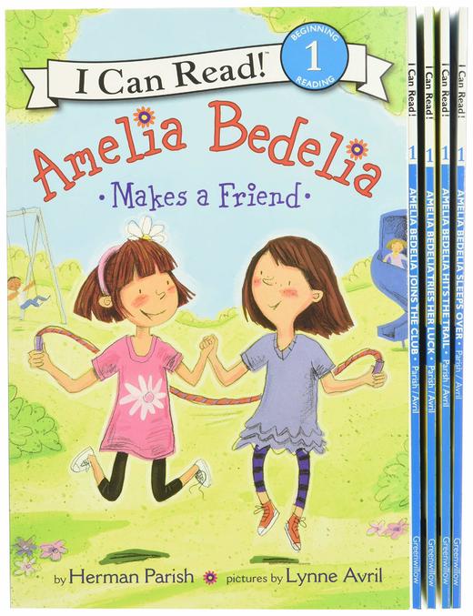 【直播专享·I can read:level 1】Amelia Bedelia Box Set#2: Books Are a Ball，糊涂女佣套装2 适合4-8岁 商品图1