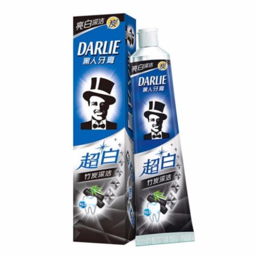 O| 黑人（DARLIE）超白竹炭深洁牙膏190g 清新口气 防蛀固齿 护龈去牙渍黄牙垢 竹炭深洁牙膏190g 商品图0