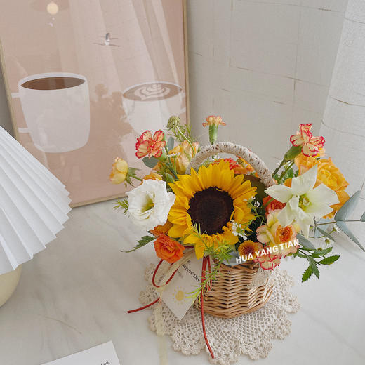 曙光 向日葵小提篮 商品图0