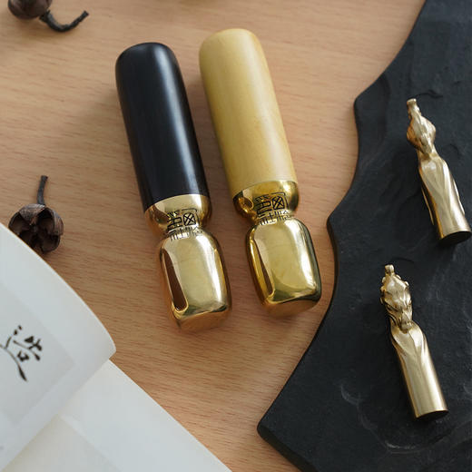 西泠印社新款龙凤柱印章 商品图3