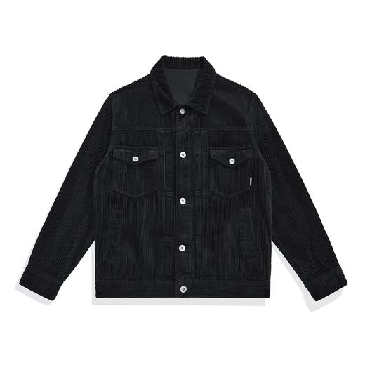 太平鸟男装灯芯绒印花夹克青年休闲外套潮B2BCB3309 商品图0