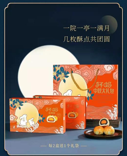 轩妈家蛋黄酥330g6枚x10盒预售超值抢购 商品图3