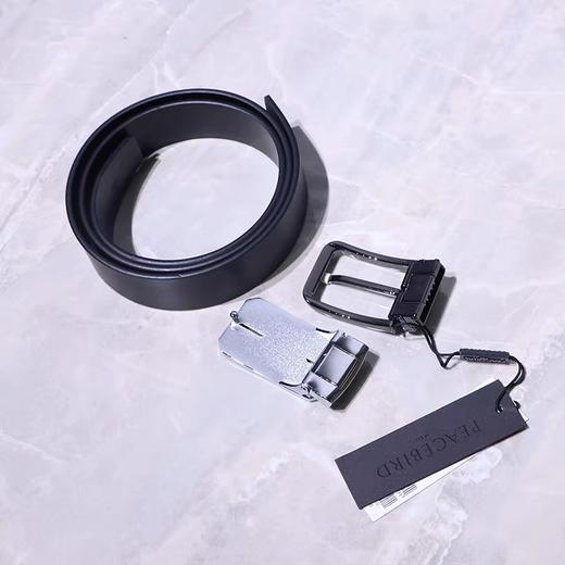 太平鸟男2021秋季新款时尚商务腰带皮带潮B1YEB3131 商品图4