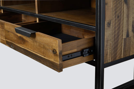 NS家居nsfurniture家居客厅进口铁艺实木复合电视柜/边柜NSCB-ELE L01-165 商品图4