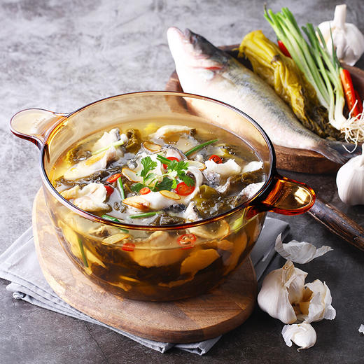 康宁进口晶彩透明锅家用煲汤炖煮玻璃锅2.5L 商品图3