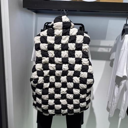 B2AGB3343太平鸟男装2021秋冬款格子羽绒马甲背心时尚马夹外套潮 商品图2