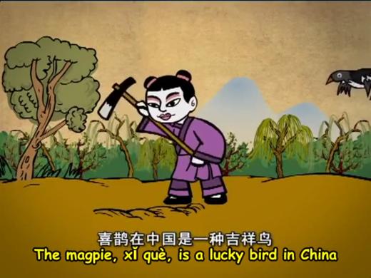 91 Magpie The lucky bird 商品图0