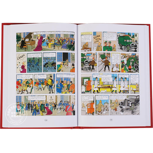 现货 丁丁历险记 套装 英文原版 Tintin Collection The Adventures of Tintin 精装 收藏版 丁丁 1-8全套 8本套装 进口原版 商品图4