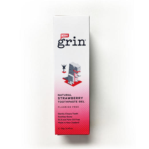 无氟6月+ | Grin天然儿童护齿牙膏水果味 70g 商品图7
