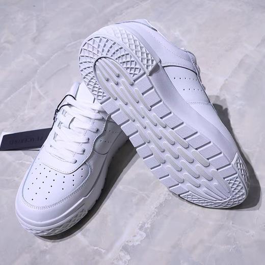 B1ZDB3113太平鸟男装2021秋新款运动休闲舒适百搭白色厚底板鞋998 商品图1