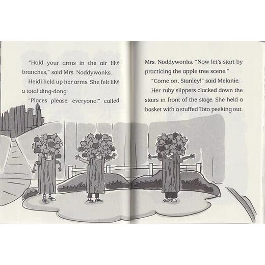 【直播专享·宝莉爹书单5-10岁】Heidi Heckelbeck 小女巫海蒂4册套装 儿童英语初级章节书小说 商品图4