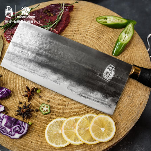 汉道【御厨锻打超薄切片刀】CD039 商品图6