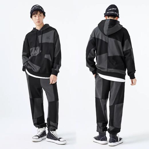 B2BFB3336太平鸟男装2021秋新款鬼灭之刃联名宽松连帽卫衣男潮ins 商品图2