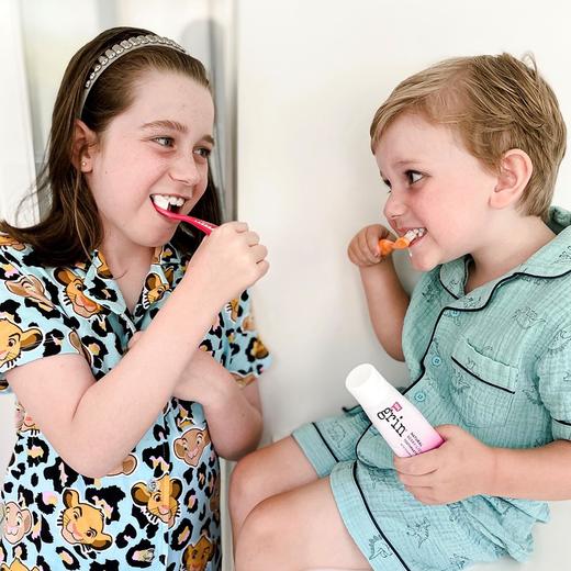 Grin天然防蛀儿童牙膏含氟（草莓味） 70g 6月+ 商品图2