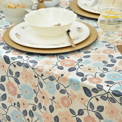 玛格丽特田园ins风双层桌布 商品图3