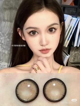 【小红书推荐款】papadox日抛 可可卷，日抛/直径14.4/着色14.0，88元/一盒，168元/详情任选两盒，308元/详情任选四盒，588元详情任选八盒（一盒包含10片），同款年抛版本咨询客服