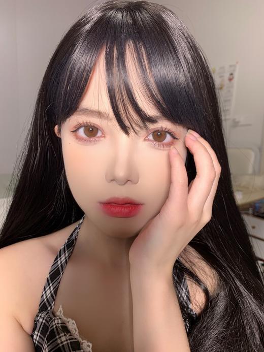 hushlens 年抛美瞳 杏仁奶褐 商品图2